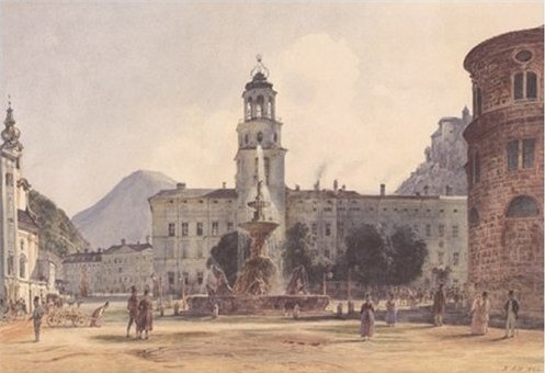 Salzburg Meydanı (1000 Parça) Yapıştırıcı Hediyeli