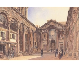 Split'teki Katedral Meydanı (1000 Parça) Yapıştırıcı Hediyeli